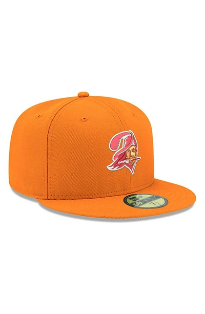Shop New Era Orange Tampa Bay Buccaneers Omaha Throwback 59fifty Fitted Hat