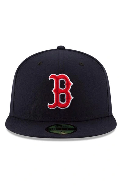 Shop New Era Navy Boston Red Sox Game Authentic Collection On-field 59fifty Fitted Hat