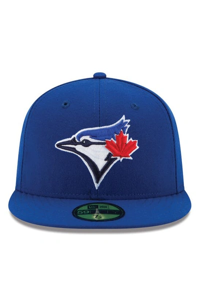 Shop New Era Royal Toronto Blue Jays Authentic Collection On Field 59fifty Fitted Hat