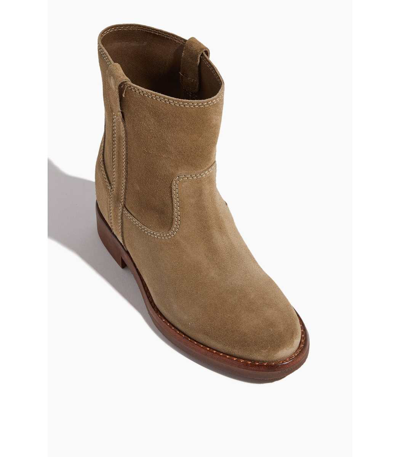 Shop Isabel Marant Susee Boot In Taupe In Brown