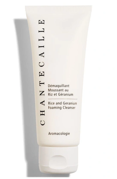 Shop Chantecaille Rice And Geranium Foaming Cleanser, 2.4 oz