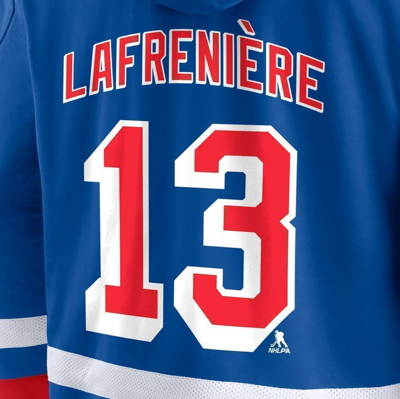 Alexis Lafreniere New York Rangers Fanatics Branded Away
