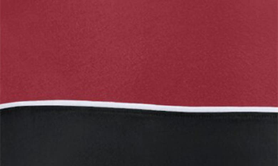 Fanatics Branded Cardinal/heathered Gray Arizona Cardinals Colorblock T-shirt In Cardinal