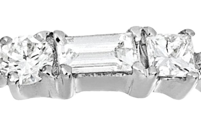 Shop Bony Levy Maya Diamond Cluster Ring In 18k White Gold