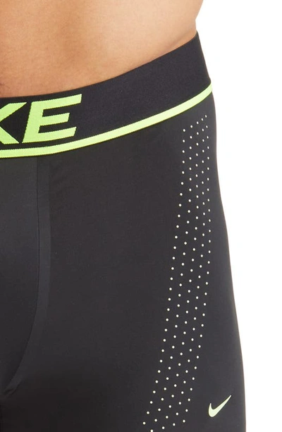 Shop Nike Dri-fit Elite Micro Trunks In Black