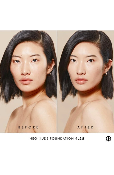 Giorgio Armani Neo Nude True-to-skin Natural Glow Foundation In 04.25 -light/neutral Undertone