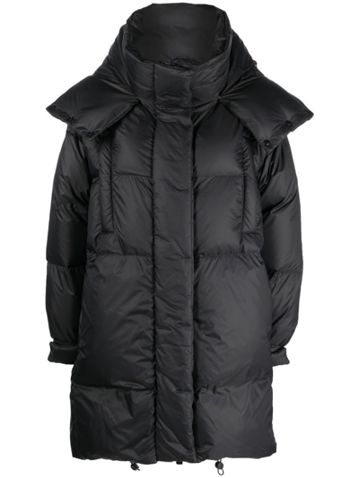 Shop Bacon Puffa 80 Nylon Down Jacket In Black