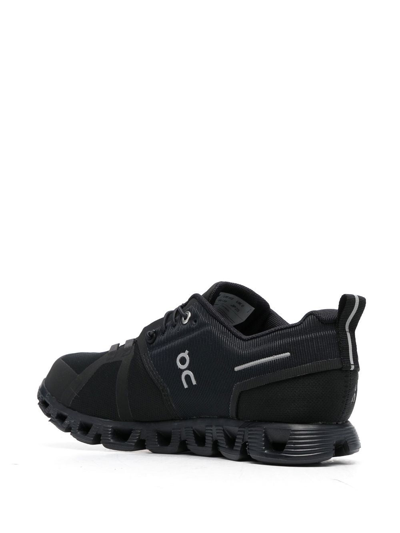 Shop On Running Cloud 5 Waterproof Running Sneakers In Black