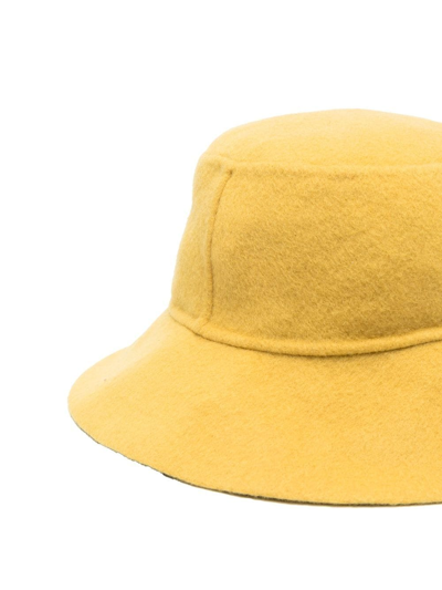 Shop P.a.r.o.s.h Parosh Wide-brim Wool Hat