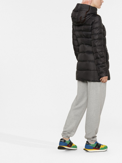 Peuterey Esdra High-collar Quilted Down Coat In Black