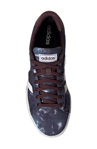Shop Adidas Originals Daily 3.0 Sneaker In Shadow Maroon / White / Blue