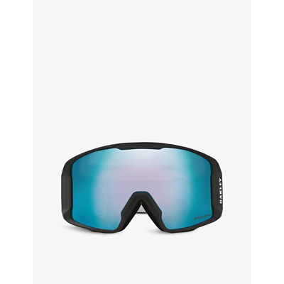 Shop Oakley Women's Black Oo7070-04 Line Miner™ Prizm™ Snow Goggles