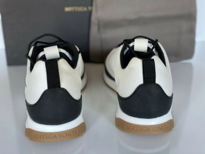 Pre-owned Bottega Veneta $790  Men's Scar Tex White Sneakers 8 Us (41 Euro) 609891