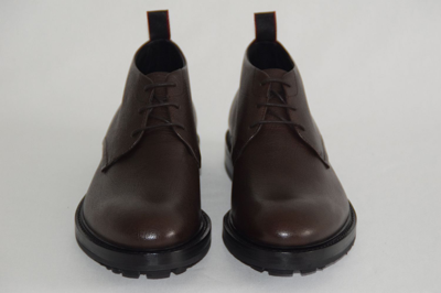 Pre-owned Hugo Boss Desert Boots, Mod. Defend_desb_gr, Size 42 / Us 9, Dark Brown