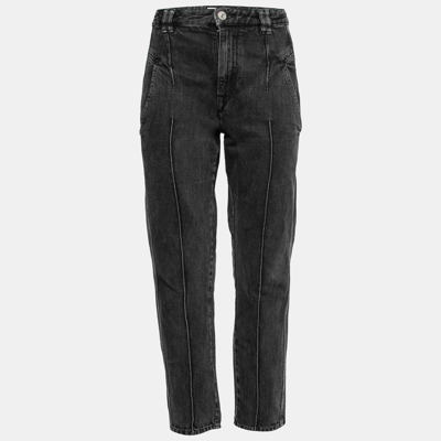 Pre-owned Isabel Marant Étoile Grey Distressed Denim Jeans M Waist 32"