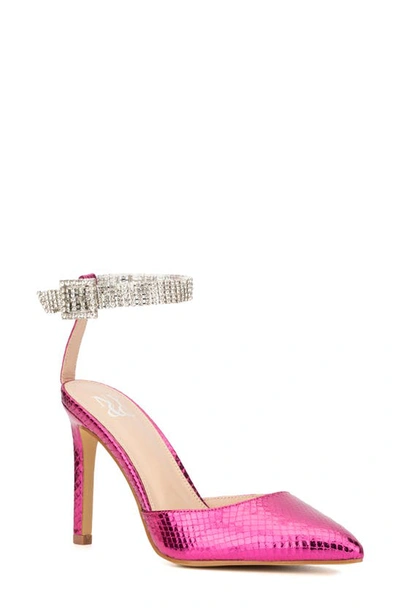 New York And Company Women's Mallory Heel Sandals Women's Shoes In Pink