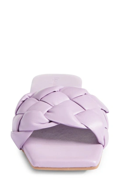 Shop Open Edit Lucca Slide Sandal In Purple Spray