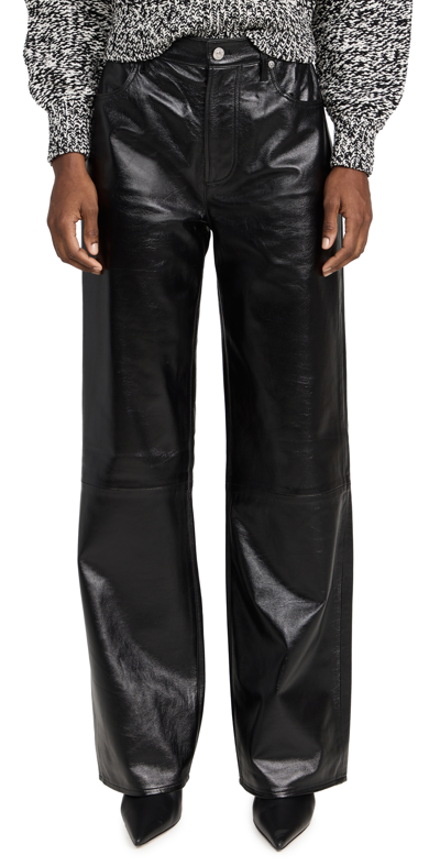 Shop Citizens Of Humanity Annina Patent Baggy Pants