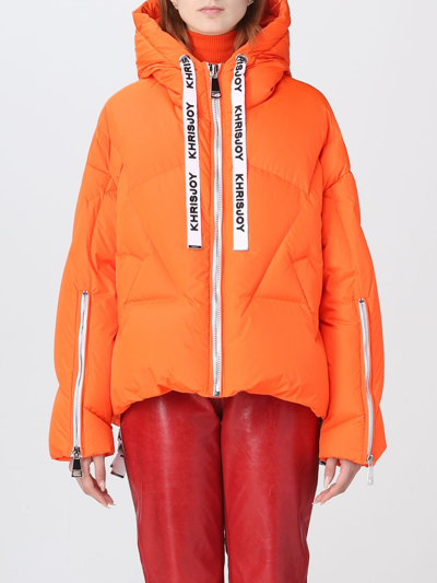 Shop Khrisjoy Jacket  Woman Color Orange