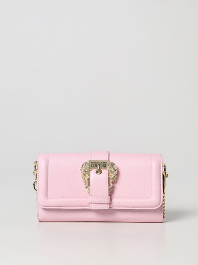 Shop Versace Jeans Couture Wallet  Woman Color Pink