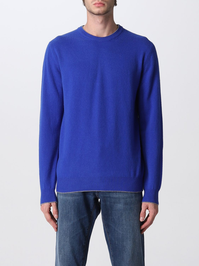 Shop Altea Sweater  Men Color Royal Blue