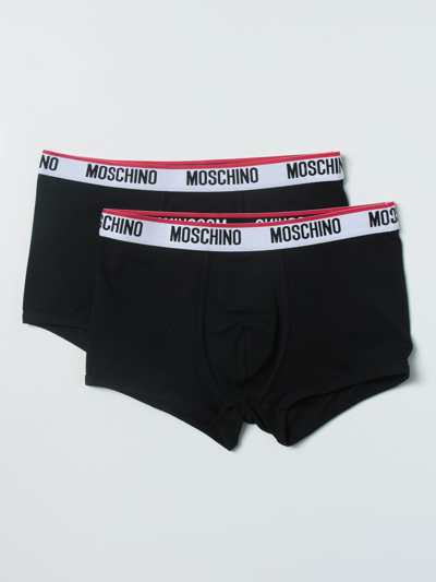 Shop Moschino Underwear Underwear  Men Color Black