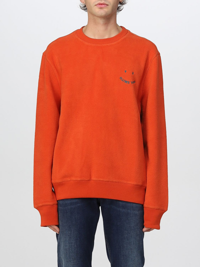 Shop Ps By Paul Smith Sweatshirt Ps Paul Smith Men Color Orange
