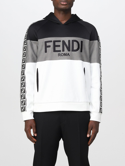 Shop Fendi Sweatshirt  Men Color Multicolor