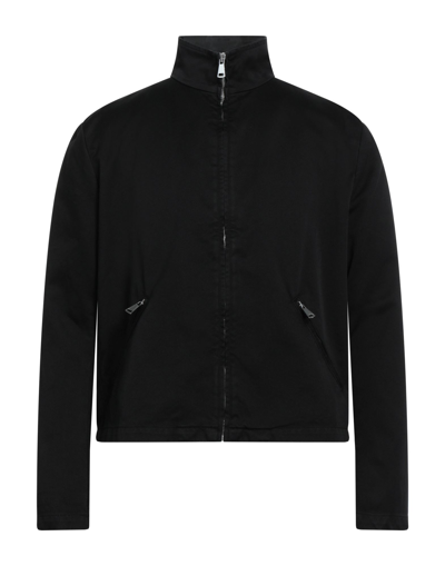 Shop 14bros Man Jacket Black Size Xl Cotton, Polyester