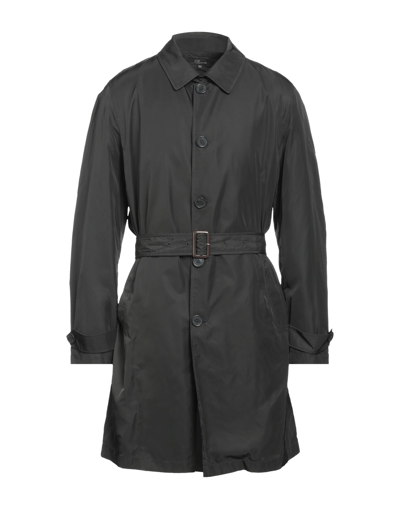 Shop Riviera Milano Man Overcoat Dark Green Size 40 Polyester
