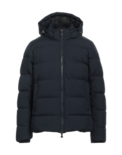 Shop Pyrenex Man Puffer Midnight Blue Size M Polyester