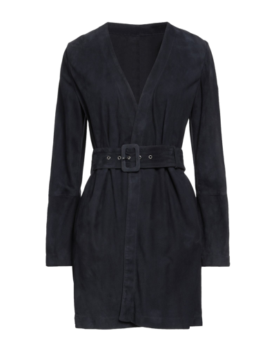 Eleventy Overcoats In Blue