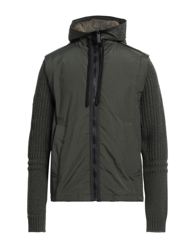 Shop Freedomday Man Jacket Military Green Size L Cotton, Polyester, Polyamide, Wool