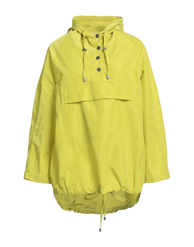 Shop Soallure Woman Jacket Acid Green Size 8 Polyester