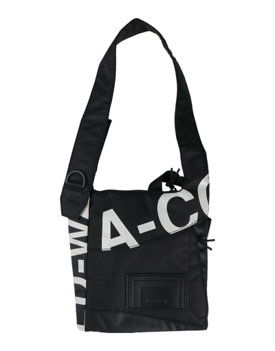 A-cold-wall* Asymmetric Logo-print Shoulder Bag In Black