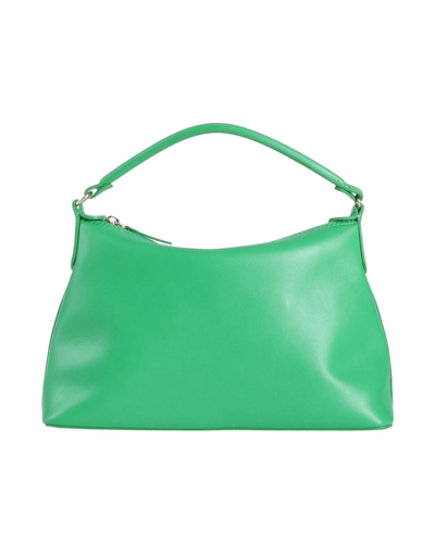 Shop Liu •jo Woman Handbag Green Size - Soft Leather