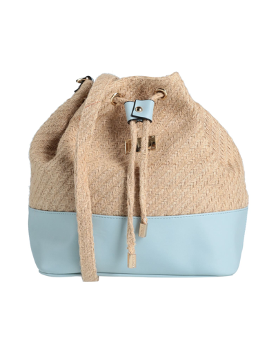 Shop Moeva Handbags In Sand