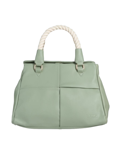 Shop Toy G. Woman Handbag Sage Green Size - Pvc - Polyvinyl Chloride