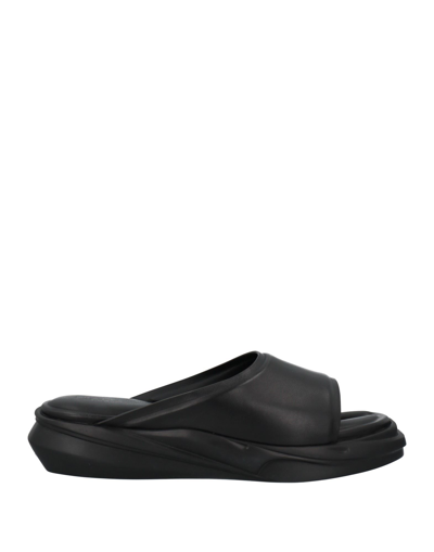Shop Alyx 1017  9sm Man Sandals Black Size 9 Soft Leather