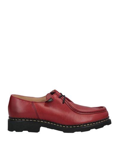 Shop Paraboot Lace-up Shoes In Brick Red