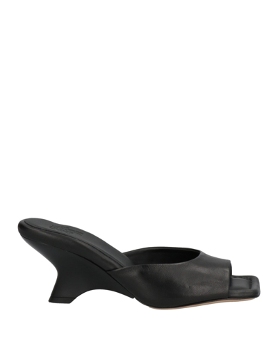 Shop Gia Borghini Woman Sandals Black Size 6 Soft Leather