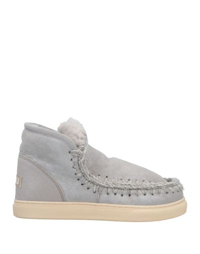 Mou Ankle Boots In Light Grey