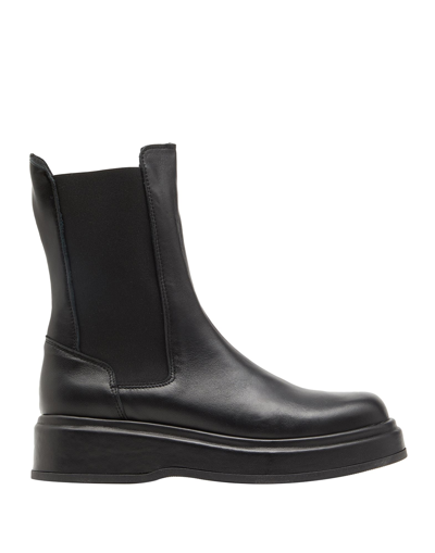 Shop Leonardo Principi Woman Ankle Boots Black Size 8 Ovine Leather