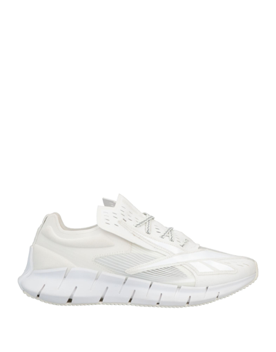 Shop Maison Margiela X Reebok Man Sneakers White Size 9 Textile Fibers