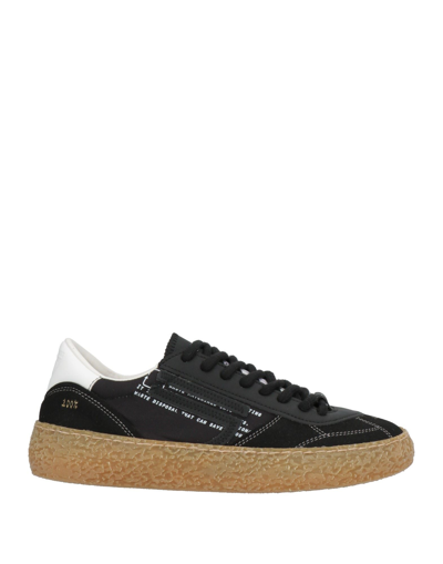 Shop Puraai Woman Sneakers Black Size 7 Recycled Polyester, Organic Cotton