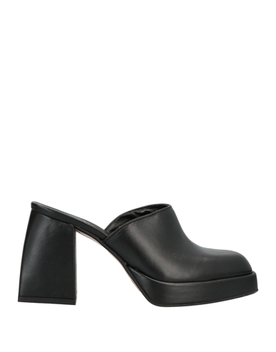 Shop Nila & Nila Woman Mules & Clogs Black Size 10 Soft Leather