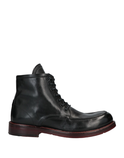 Shop Jp/david Man Ankle Boots Black Size 8 Soft Leather