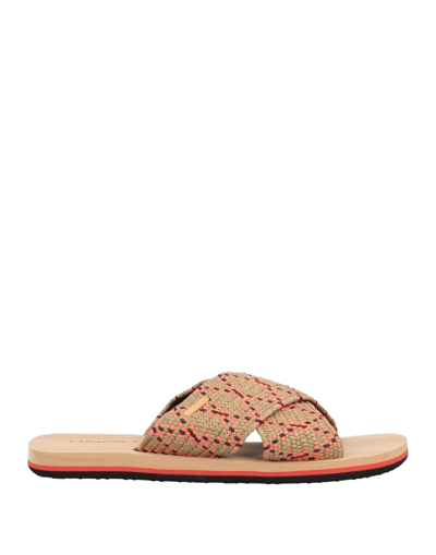 Shop O'neill Woman Sandals Sand Size 11 Textile Fibers In Beige