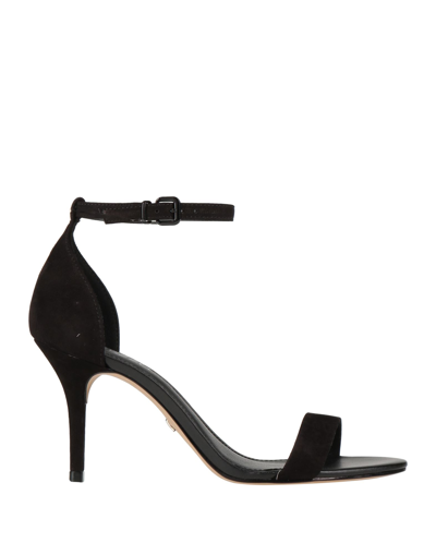 Shop Arezzo Woman Sandals Black Size 11 Soft Leather