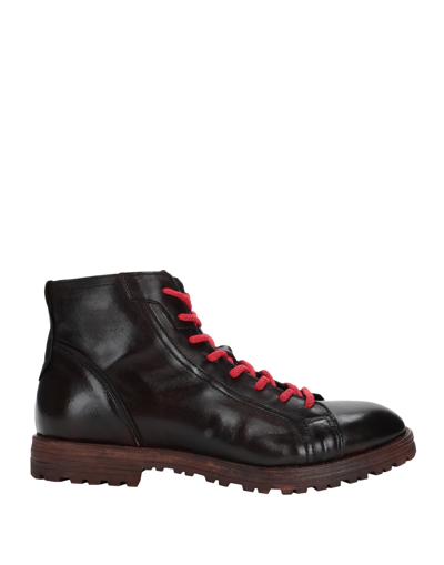 Shop Cafènoir Man Ankle Boots Dark Brown Size 9 Soft Leather